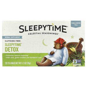 תה Sleepytime Detox - נטול קפאין - 20 שקיקים Celestial