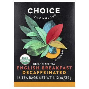 תה אנגלי מובחר - נטול קפאין , Choice Organics