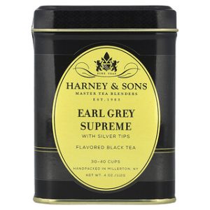 תה ארל גריי סופרים עם טיפים כסופים - Harney & Sons