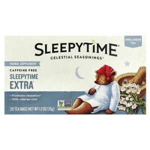 תה חליטה Sleepytime Extra - לשינה טובה , 20 שקיקים