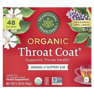 תה חליטה אורגני לשיעול - Throat Coat Traditional