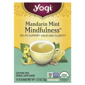 תה יוגי - Mindfulness מנדרינה נענע ללא קפאין