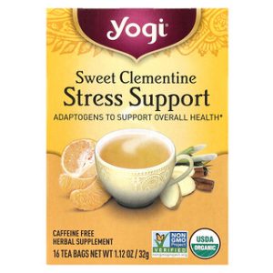 תה יוגי - Stress Support קלמנטינה ללא קפאין
