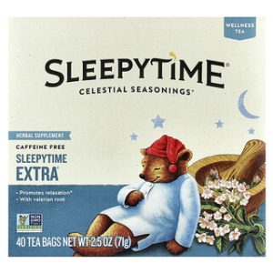 תה צמחים Sleepytime Extra - לשינה טובה, ללא קפאין