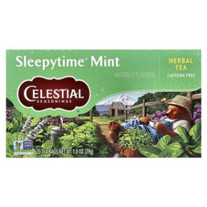תה צמחים Sleepytime Mint נטול קפאין - Celestial
