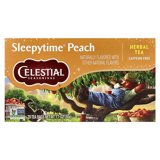 תה צמחים Sleepytime® Peach - ללא קפאין - 20 שקיקים