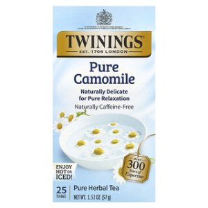 תה צמחים טהור קמומיל - Twinings נטול קפאין 25 שקיקים