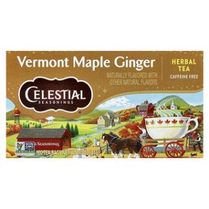 תה צמחים מייפל וג'ינג'ר - Celestial Seasonings