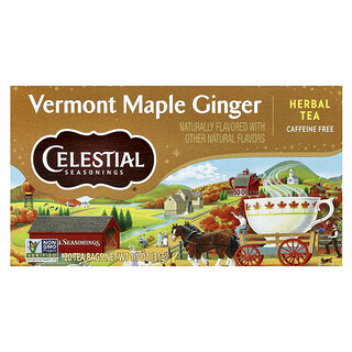 תה צמחים מייפל וג'ינג'ר - Celestial Seasonings