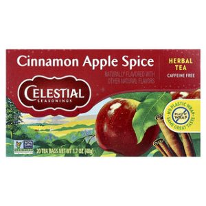 תה צמחים קינמון תפוח-ללא קפאין - Celestial Seasonings