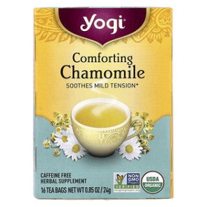 תה קמומיל מרגיע - Yogi Tea ללא קפאין - 16 שקיקים
