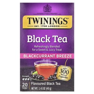 תה שחור בטעם דומדמניות - Twinings Blackcurrant Breeze