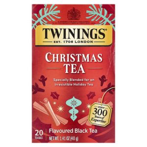 תה שחור בטעמים לחג המולד - Twinings 20 שקיקים