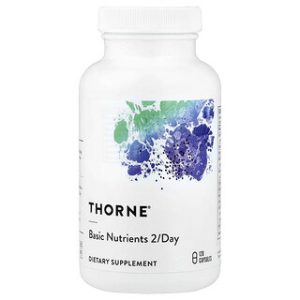 תוספי תזונה - Thorne Basic Nutrients 2,Day - 120 כמוסות