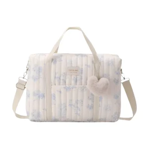 תיק החתלה גדול לנשים - תיק נסיעות מודפס