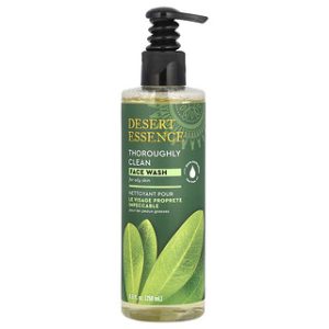 תכשיר ניקוי פנים לעור שמן - Desert Essence 250 מ"ל