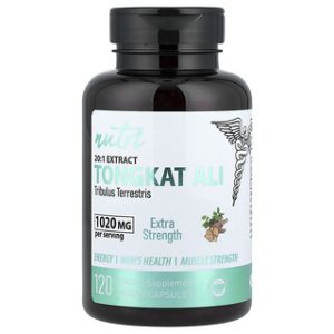 תמצית טונגקט עלי Nutri- 120 כמוסות טבעוניות