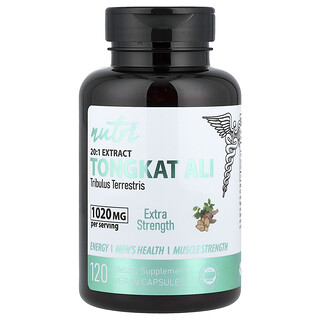 תמצית טונגקט עלי Nutri- 120 כמוסות טבעוניות