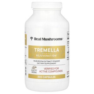 תמצית פטריות Tremella , אבקה , 300 כמוסות Real Mushrooms