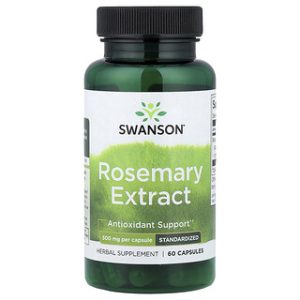 תמצית רוזמרין Swanson - 500 מ"ג - 60 כמוסות