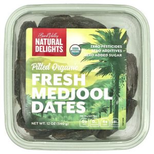 תמרים מג'הול אורגניים Natural Delights - 340 גרם