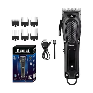 תספורת חשמלית Kemei KM-1071 - מכונת תספורת נטענת לגבר