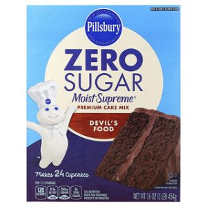 תערובת עוגה ללא סוכר Devils Food - Pillsbury 16oz