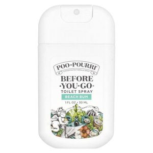 תרסיס אסלה Poo-Pourri Beach Bum - 30 מ"ל - לפני השימוש
