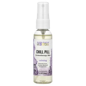 תרסיס ארומתרפי Aura Cacia - Chill Pill מרגיע 59 מ"ל