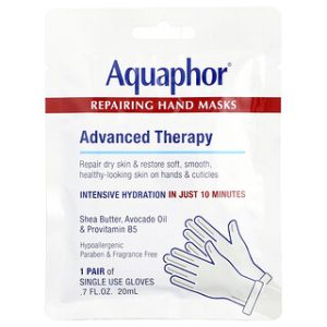 Aquaphor - מסכות ידיים לתיקון - זוג אחד