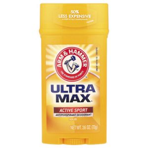 Arm & Hammer Ultra Max ספורט- דאודורנט מוצק 73 גרם
