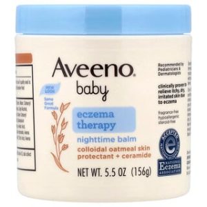 Aveeno Baby - קרם לילה לאקזמה לתינוקות - 156 גרם