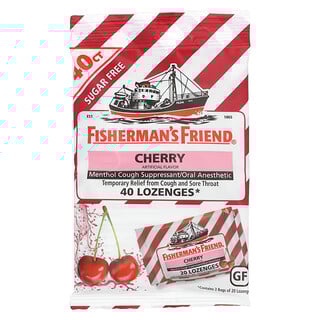 Fishermans Friend- סוכריות מנטה ללא סוכר- דובדבן