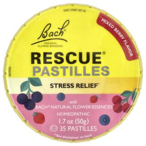 Rescue Pastilles Mixed Berry - להקלה על לחץ - 35 יחידות