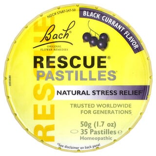 Rescue Pastilles - גומי לעיסה להרגעה טבעית - דומדמניות