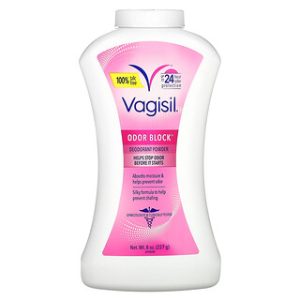 Vagisil Odor Block - אבקת דאודורנט 227 גרם - ריח נקי