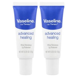 Vaseline Lip Therapy - משחה לשפתיים סדוקות - 2 יחידות