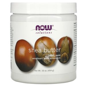 חמאת שיאה NOW Foods - 454 גרם , לעור בריא
