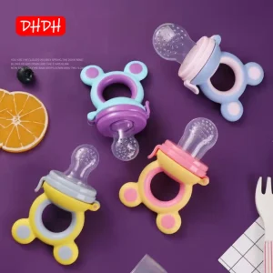 מוצץ מזון לתינוק - מאכיל פירות סיליקון איכותי