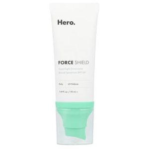 מסנן קרינה Force Shield SPF30 - Hero Cosmetics 50ml