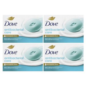 סבון דאב אנטיבקטריאלי - 4 יחידות - טיפוח לעור