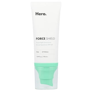 קרם הגנה Force Shield SPF30 , Hero Cosmetics 50 מ"ל