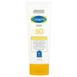 קרם הגנה מינרלי Cetaphil SPF 50 - 89 מ"ל