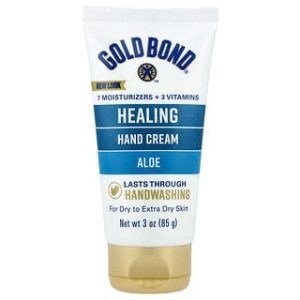 קרם ידיים Gold Bond אלוורה- לעור יבש- 85 גרם