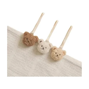 שרשרת מוצץ דובי רקום- אביזרים לתינוקות מתנה