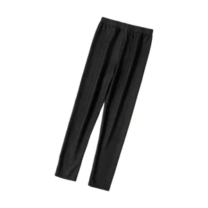 לגיהצי בנות מכותנה- מכנסי דגם ג'ינס אלסטיים