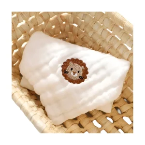 מגבות טטרה לתינוק - מטפחת בד רקום ורך