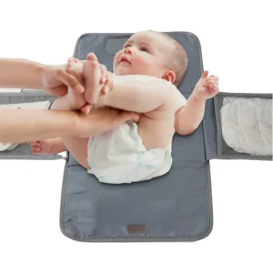 משטח החתלה תינוקות מתקפל עם תיקים- INSULAR