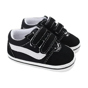 נעלי בד לתינוקות עם פסים - סניקרס קלאסיות