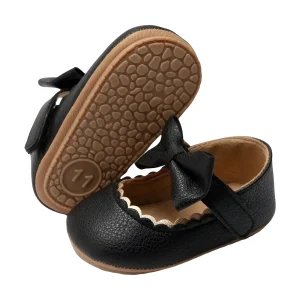 נעלי תינוקות בנות Meckior - סוליה גומי מונעת החלקה